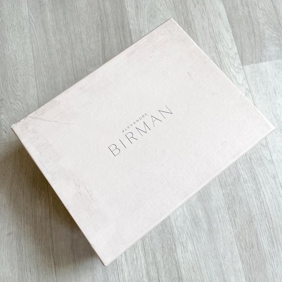 Alexandre Birman Graphite Metal Leather Sandals Size 40.5 US 9 9.5 NEW - Picture 14 of 15